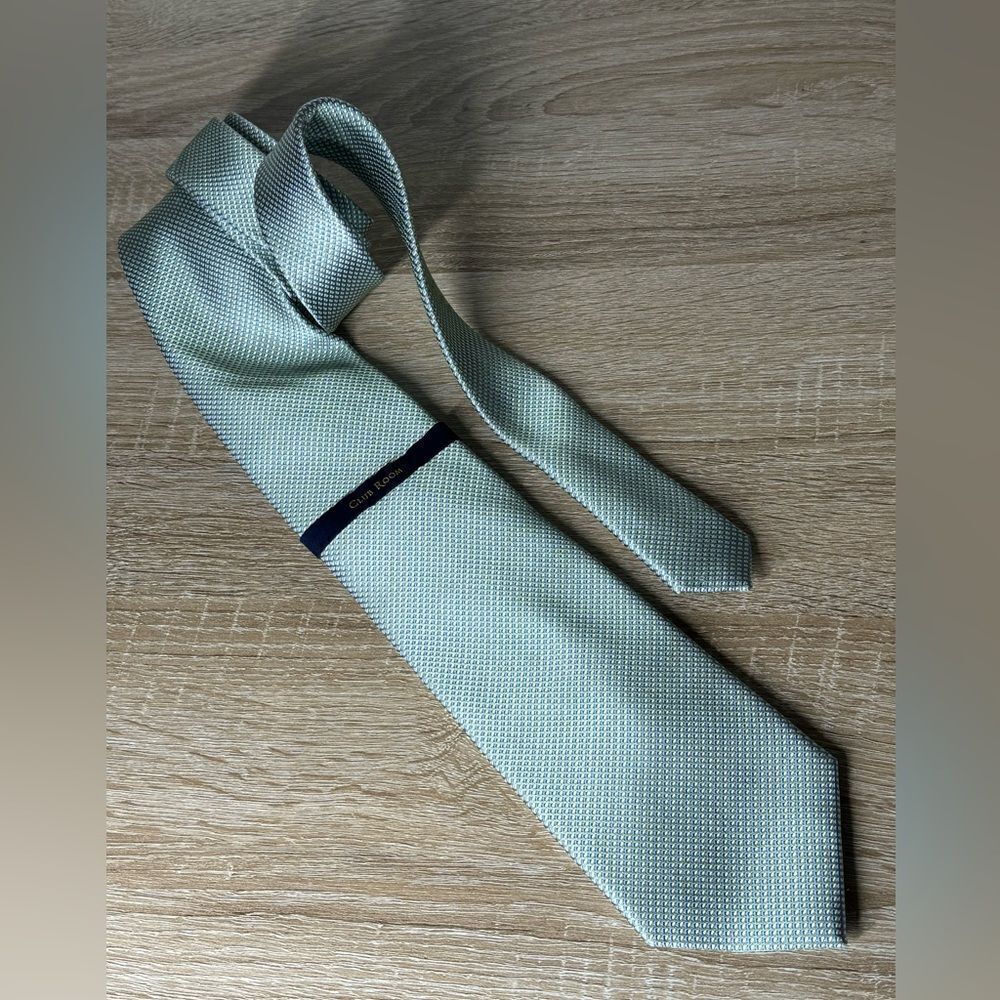 Club Room by Charter Club Mens Silk Tie Geometic Print